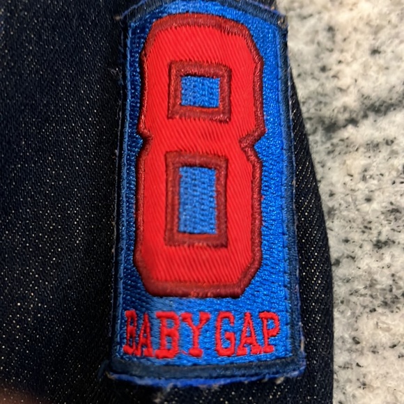 Baby Gap new no tags soccer jean jacket. This jacket is adorable!!!sz 18-24 mos - Picture 4 of 6